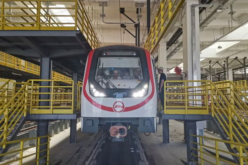 南通地铁1号线一期工程首列电客车开始静态调试