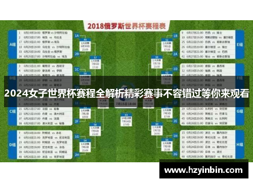 2024女子世界杯赛程全解析精彩赛事不容错过等你来观看